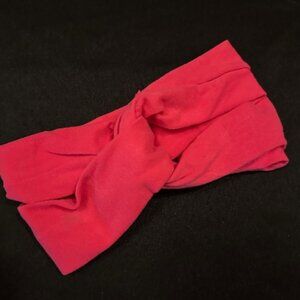 Hot Pink Twist Knot Headband Tween-Adult